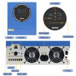 5 кВт + 5.12 кВт*г Комплект інвертор Anenji з WiFi + настінний акумулятор Daxtromn 48V/100Ah LiFePO4 для резервного живлення - Зображення 6