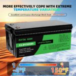 LiFePO4 12V/300AH Акумулятор Datouboss (3840W*h) для систем резервного живлення (UPS) будинку - Зображення 6