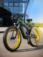 Електровелосипед New Speed 1000W 48V 17Ah (Хакі) - Зображення 9